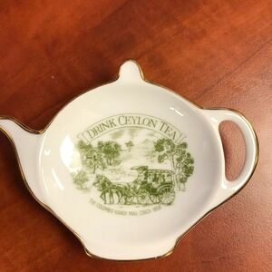 Vintage Drink Ceylon Tea Teabag holder